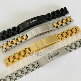Unisex Custom Name Bracelet –Customised Bracelet for Babies, Men Women