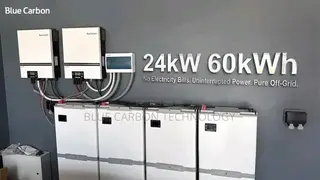 V48v 300ah Blue Carbon Lithium Battery
