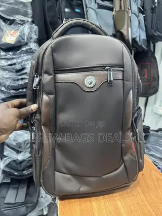 Premium Quality Omaya Thick Fabric Backpack With USB Port.