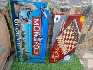 Monopoly and Chess- Board Game Set