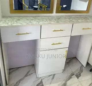 Salon Dressing Table With Drawers and a Cupboard