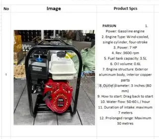 Water Pumping Machine