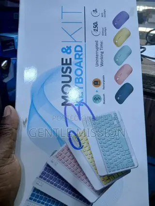 Wireless Bluetooth Keyboard and Mouse