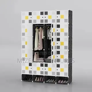Plastic Cube Wardrobe