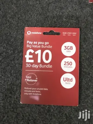 Vodafone Uk Sim Card Available
