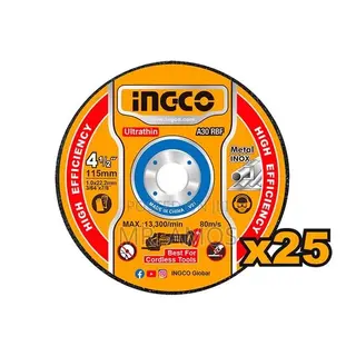 25PCs Ultra-Thin Metal Cutting Disc Set - McD