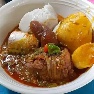 Banku With Okro Stew