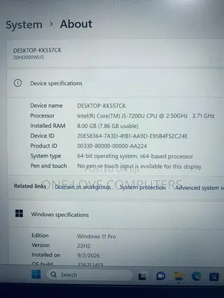 Laptop Lenovo ThinkPad T470 8GB Intel Core i5 SSD 256GB