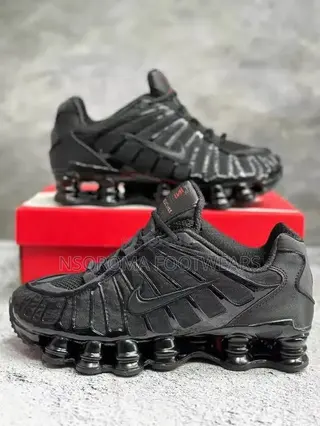 Nike Shox TL Triple Black | 40–45 | GH₵400