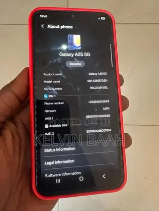 Samsung Galaxy A25 128 GB Gray