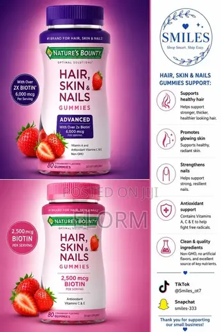 Hair. Skin and Nails Gummies