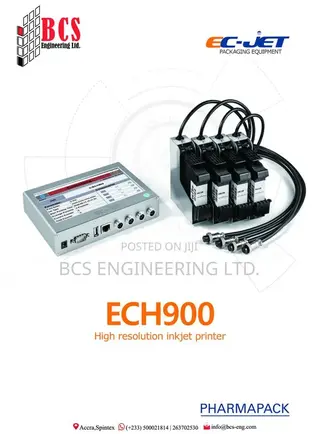 High Resolution Ink-Jet Printer for Daily Industrial ECH900