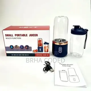 Portable Rechargeable 6-Blade Electric Juicer Blender