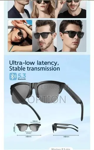 Bluetooth Phone Call And Music Glasses