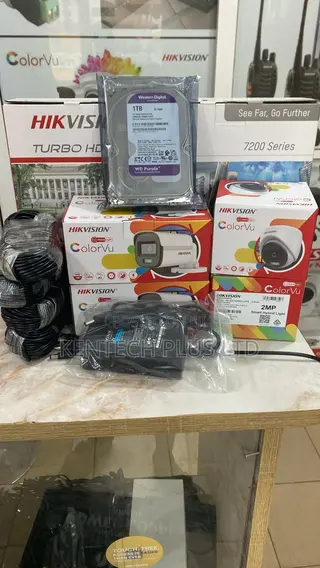 Hikvison 2mp 4ch Kit Full Color Audio+Surveillance (Cv)