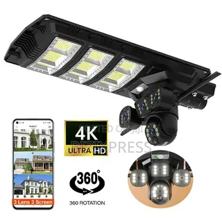 Street Light Solar 360° Camera 4g