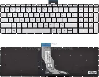 Hp 15-Bs Silver Backlight Keyboard