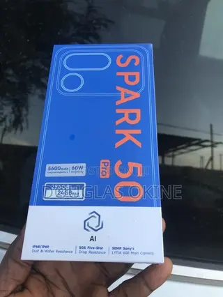 New Tecno Spark 50 Pro 256 GB Black
