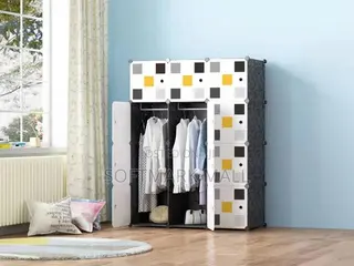 Super Durable 12 Cubes Plastic Wardrobe