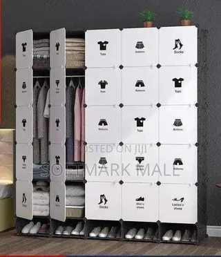 Nice 25 Cubes Wardrobe With Shoe Rack
