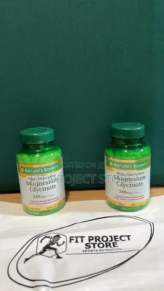 Nature's Bounty Magnesium Glycinate 240mg 120caps