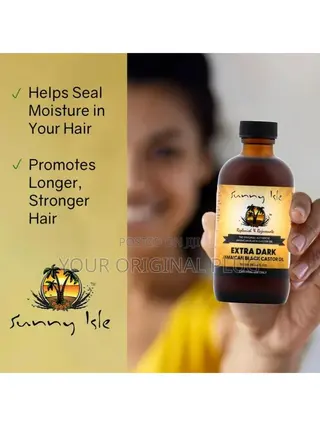 Sunny Isle Extra Dark Jamaican Black Castor Oil - 8fl Oz