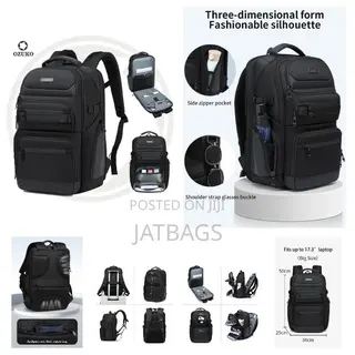 17.3 Inches Anti-Theft Waterproof Laptop Backpack (Free Delivery)