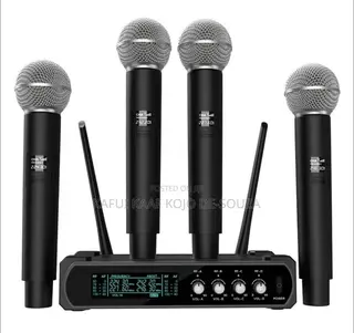 Wireless Microphones 4-in-1