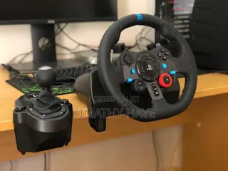 Logitech G29 Driving Force and Shifter