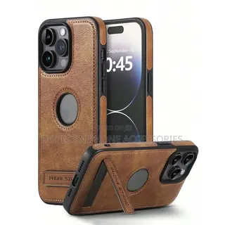 iPhone Quality Leather Cases With Kick - Stand