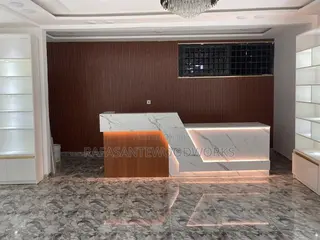 Raf Counter With Laminated Boards and Lights