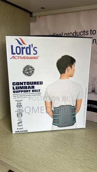 Contoured Lumbar Support Belt
