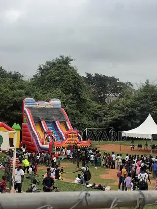 Circus Christmas Bouncy Castle