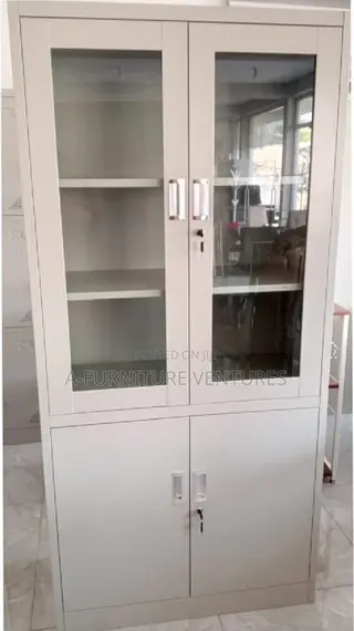 Top Glass Cabinet ( H180 X W85 X D40cm)