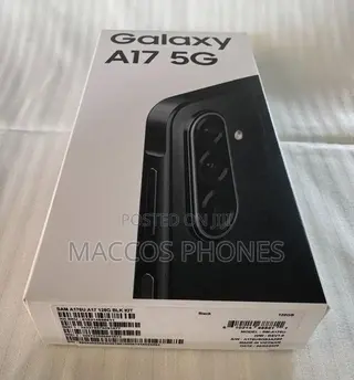 New Samsung Galaxy A17 5G 256 GB Black