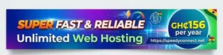 Reliable Unlimited Web Hosting in Ghana