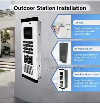 Generic Digital AUX-D52 Multi-Apartment Audio Intercom Outdoor Station