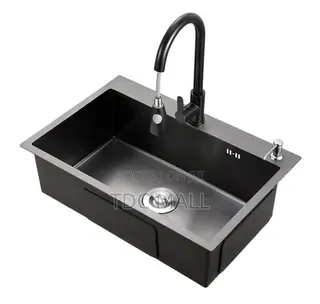 Executive Single Kitchen Sink Stainless Steel With Tap