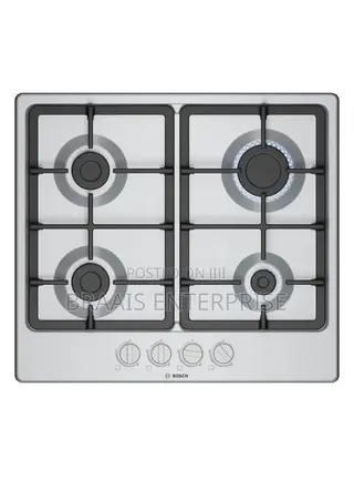 Bosch Series4 60 Cm Gas Hob - Stainless Steel