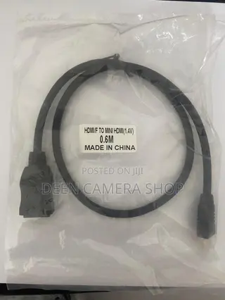 Hdmi/F to Mini Short Cable (1.4v) 0.6m