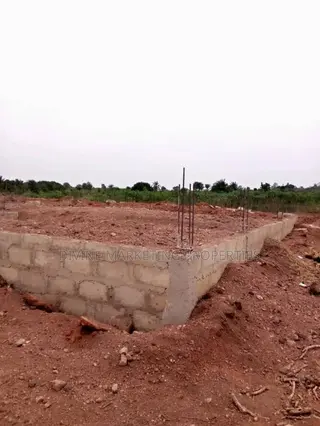 Storey Foundation With 3 Apartments of 4brm at Ofaakor Kasoa