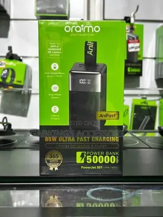 Oraimo Powerjet 501 50,000 Mah 85w Fast Charging Powerbank