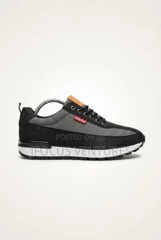 Timberland Leather Shoe Black/Gray