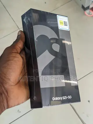 New Samsung Galaxy S21+ 5G 128 GB Black