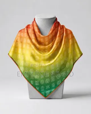 Ghana Adinkra Heritage Scarf