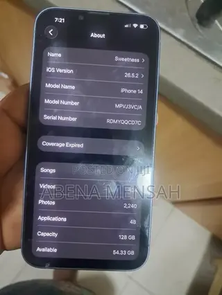 Apple iPhone 14 128 GB Blue