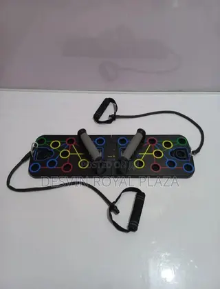 Push Up Board With Resistance Bands
