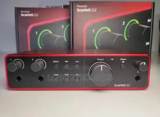 Focusrite Scarlet 2i2 4th Generation