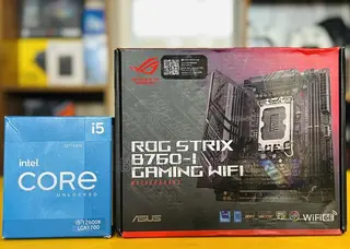 I5-12600kf 12th Gen Cpu + ASUS Strix B760i Gaming Wifi