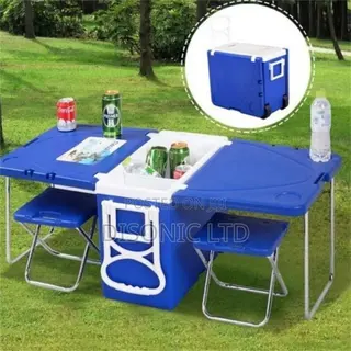 Table Ice Chest With Chairs